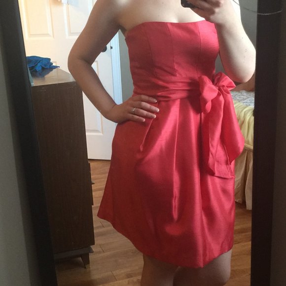 Jenny Yoo Coral Strapless Birdesmaid/Formal Dress - Picture 1 of 5